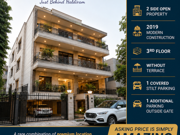 xclusive Builder Floor in Premium Malviya Nagar Location
